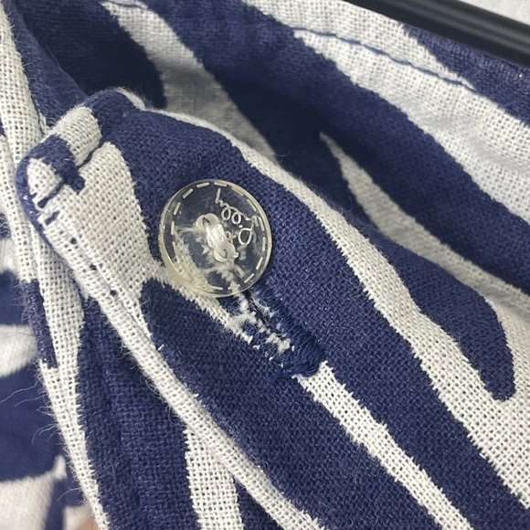 Lilly Pulitzer Maida On The Horizon Bright Navy Jacquard Faux Wrap Mini Skirt - Picture 4 of 8